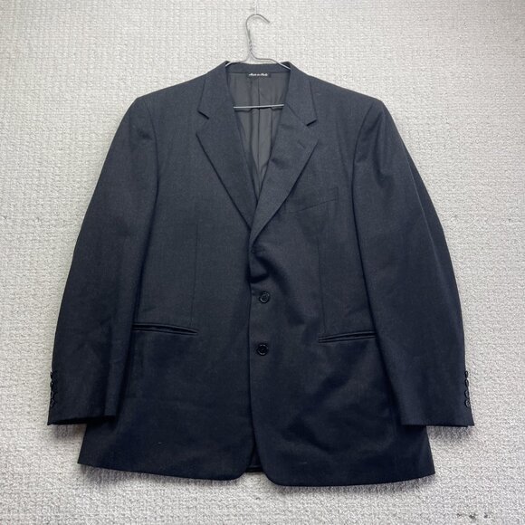 Pal Zileri Other - PAL ZILERI Blazer Mens 54R Dark Grey 100% Wool Super 100s Suit Jacket Italy Made